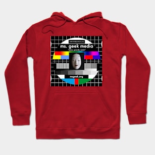 Ms. Geek Media logo Hoodie